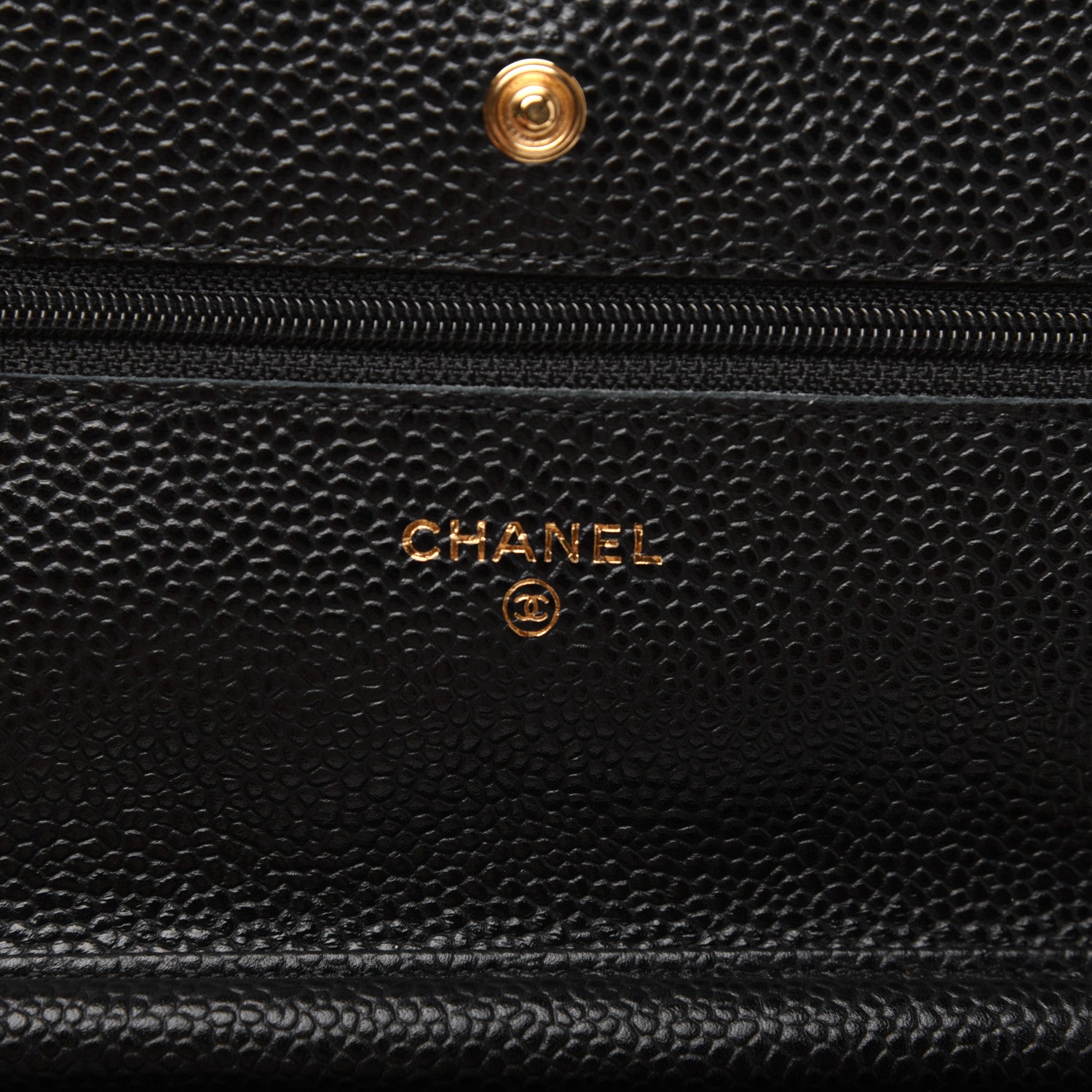 Chanel Caviar Quilted Wallet On Chain WOC Black 8 of 19