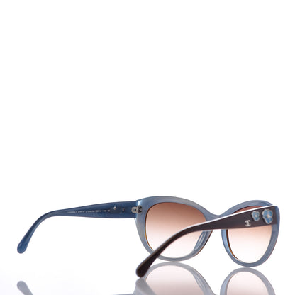 Chanel Camellia CC Sunglasses 5187-H Brown 4 of 7