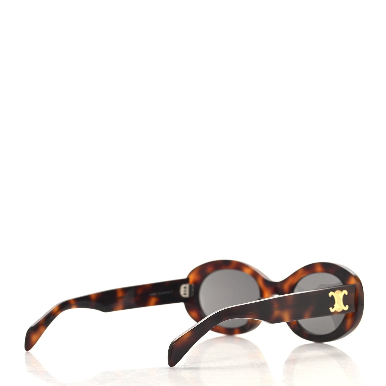 Celine Acetate Triomphe 01 Sunglasses CL 40194U Tortoise 4 of 7
