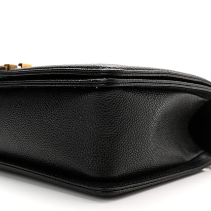 Chanel Caviar Quilted New Medium Boy Flap Black 9 of 10