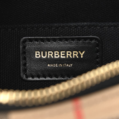Burberry Calfskin Vintage Check Camera Bag Archive Beige 6 of 9