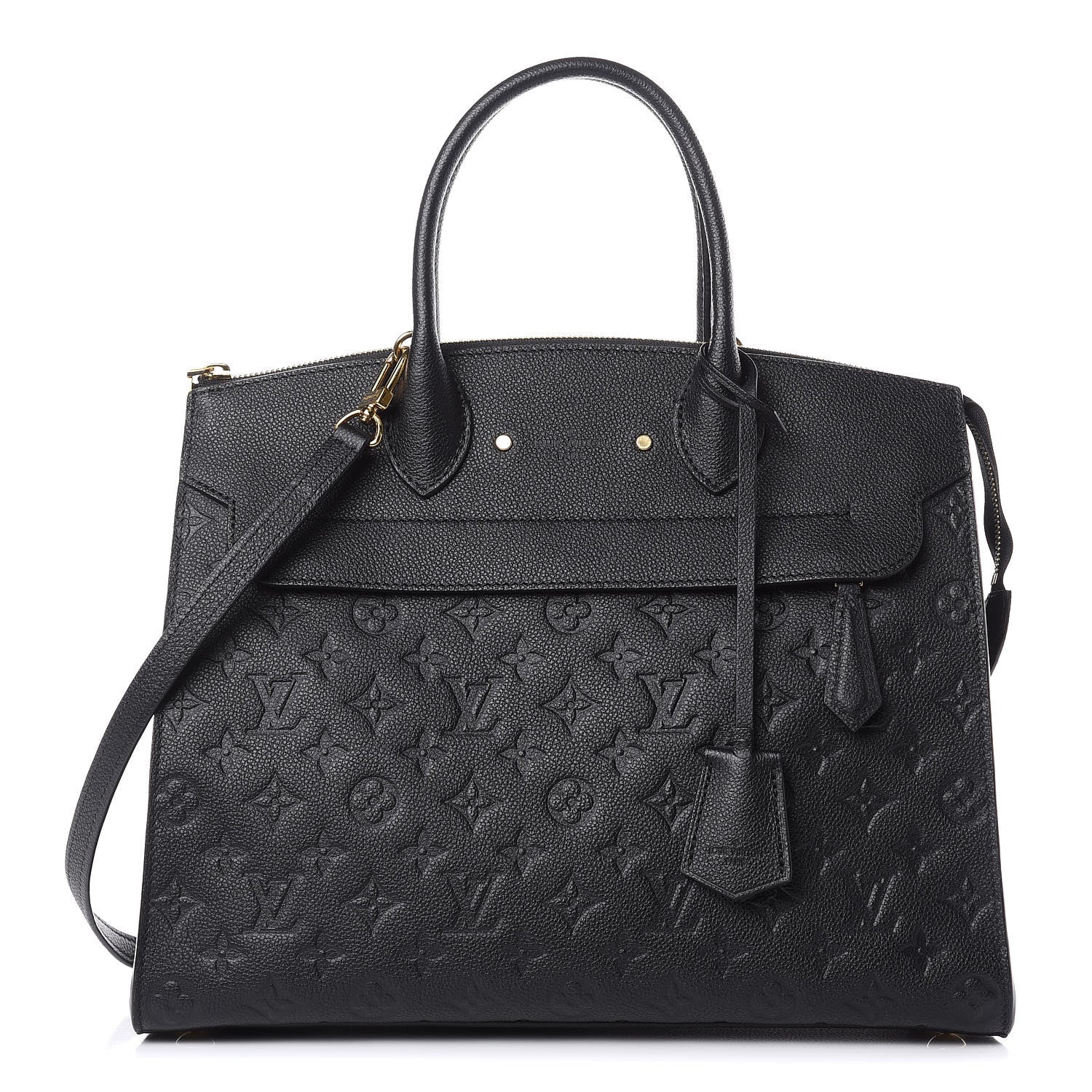 Louis Vuitton Empreinte Pont Neuf GM Black 1 of 9