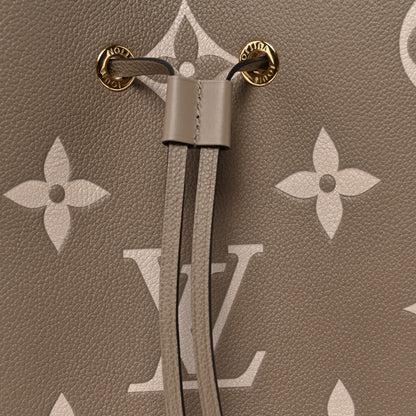 Louis Vuitton Empreinte Monogram Giant Neonoe MM Tourterelle Creme 8 of 10