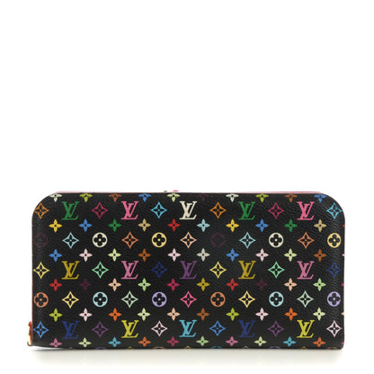 Louis Vuitton Monogram Multicolor Insolite Wallet Black Grenade 1 of 7