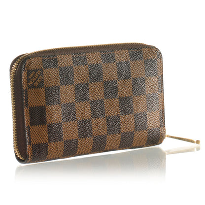 Louis Vuitton Damier Ebene Zippy Compact Wallet 4 of 8