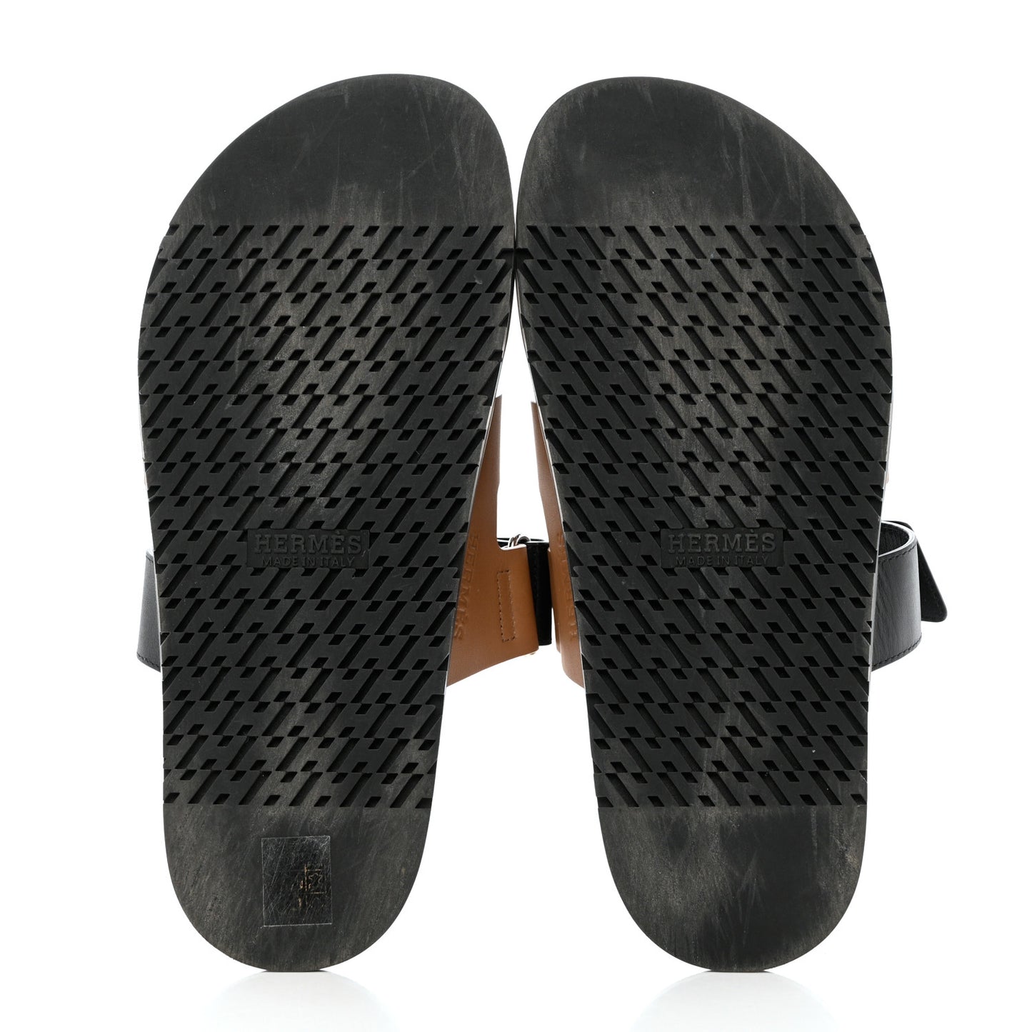 Calfskin Womens Chypre Sandals 41 Black Gold