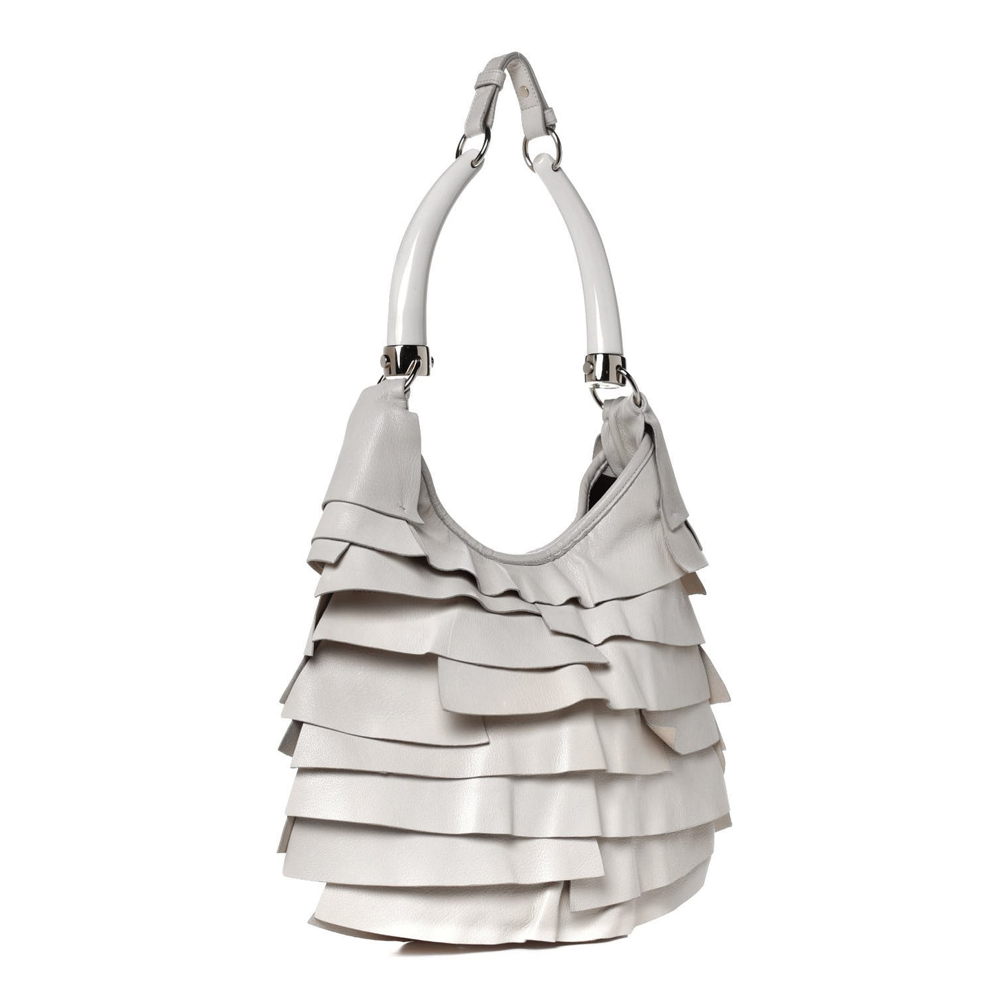 Chevre Ruffle Saint Tropez White