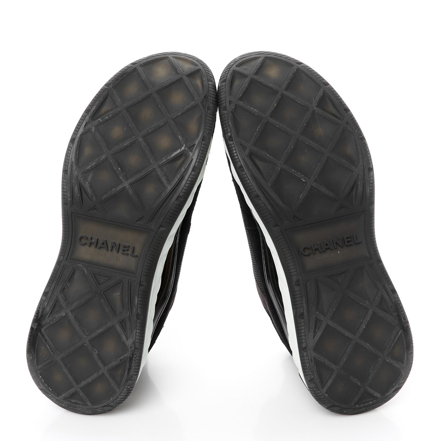 Fabric Suede CC Sneakers 39 Black Dark Grey
