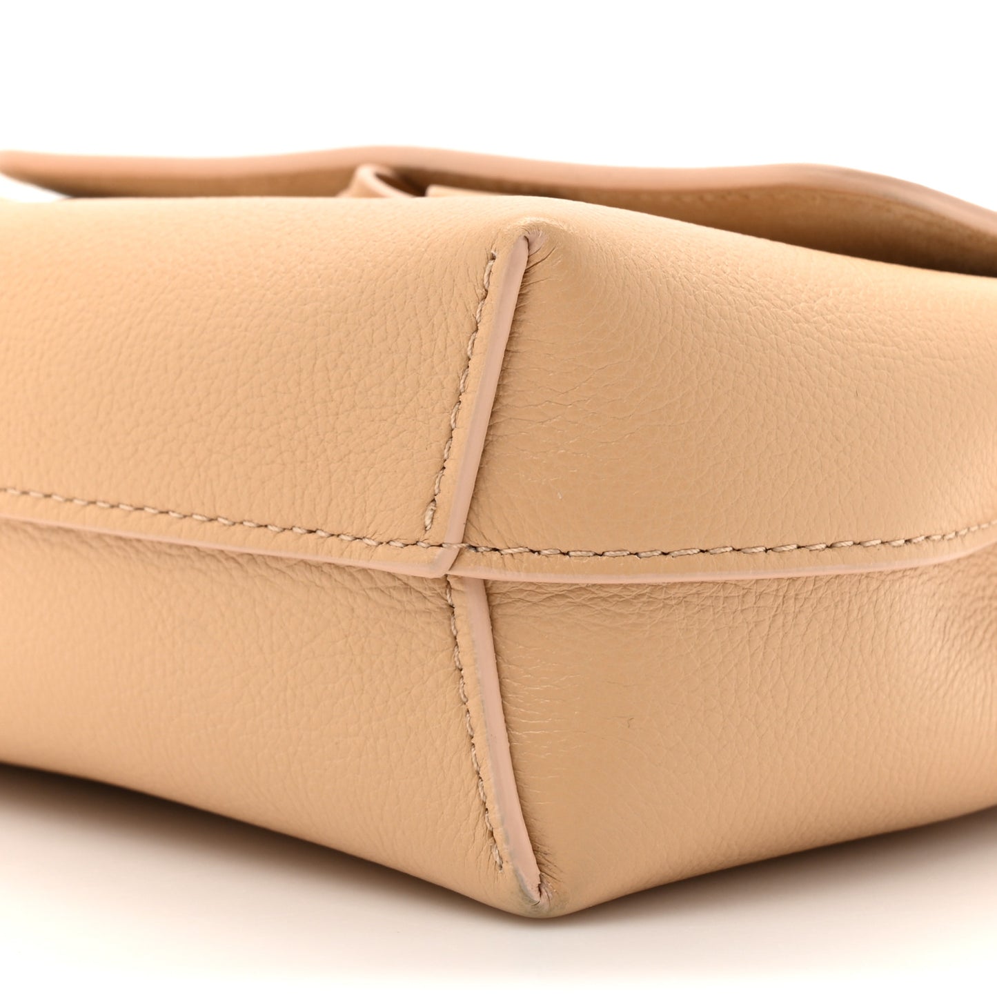 Calfskin Mini Soft Lady Bag Sand