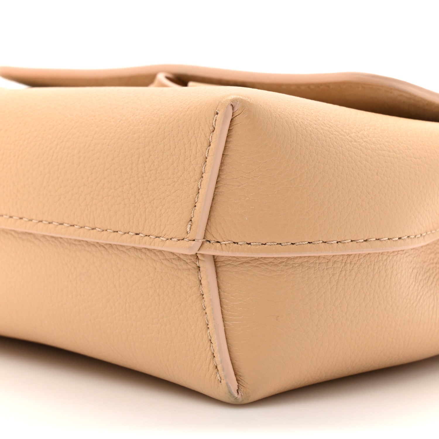 Mansur Gavriel Calfskin Mini Soft Lady Bag Sand 8 of 13