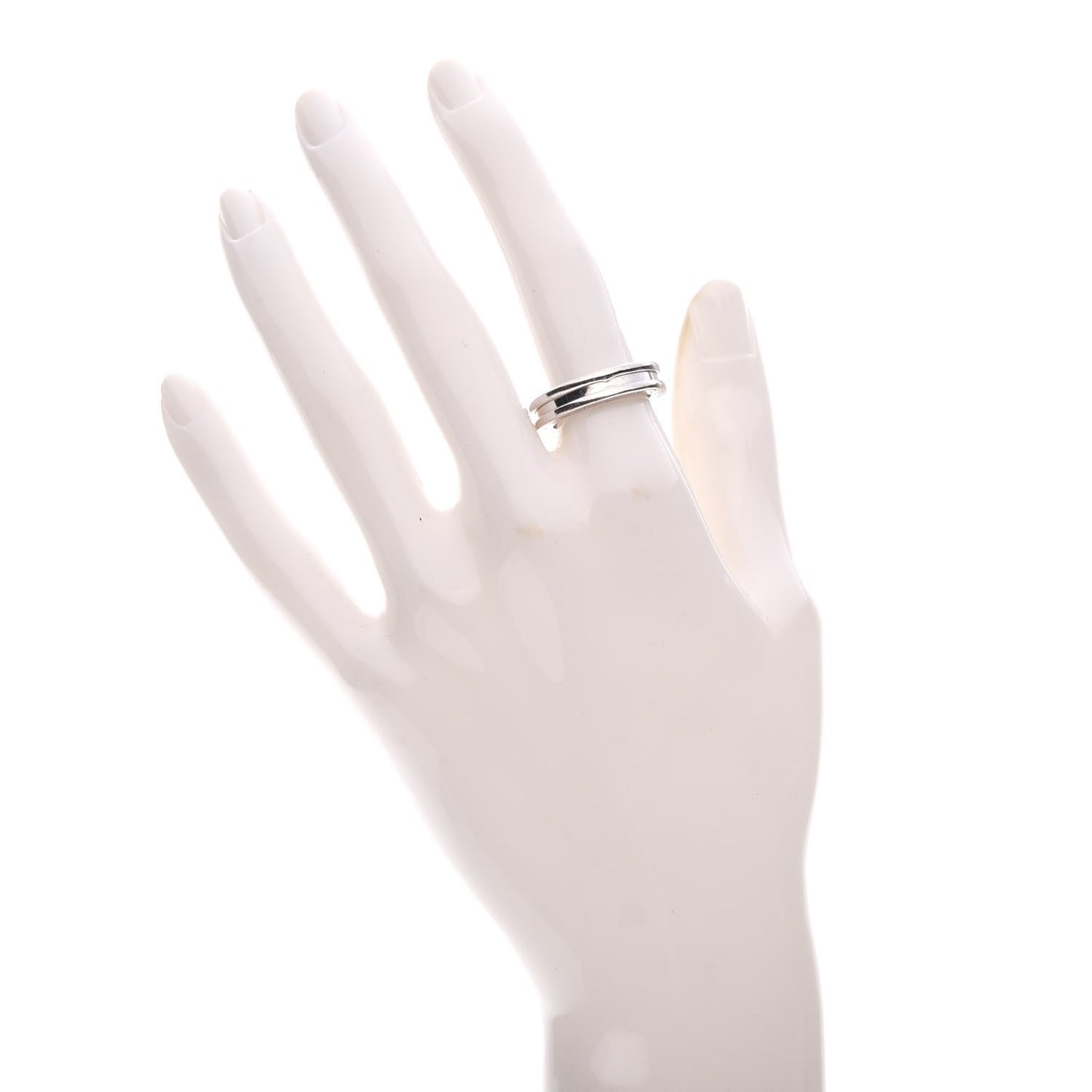 18K White Gold B.Zero1 Ring 52 6