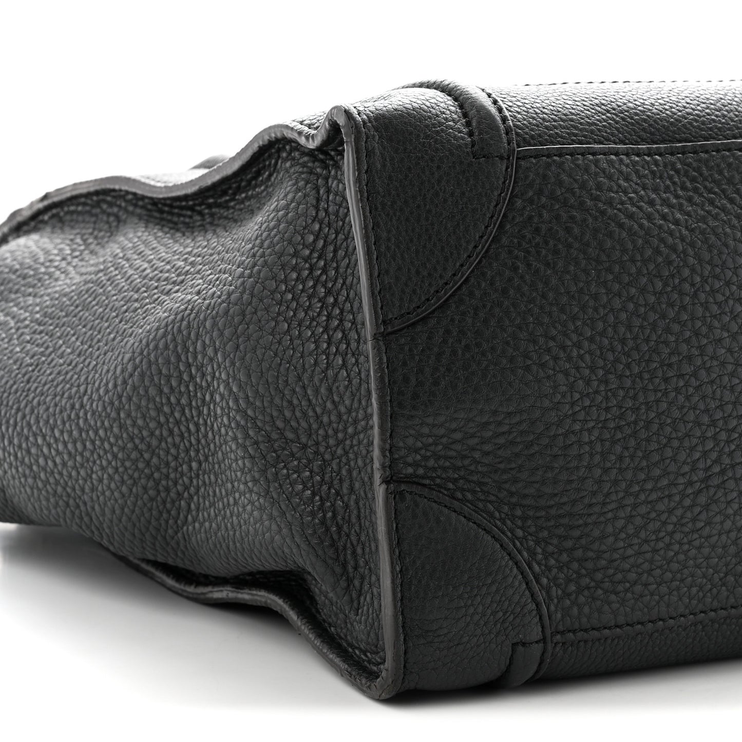 Pebbled Calfskin Mini Luggage Anthracite