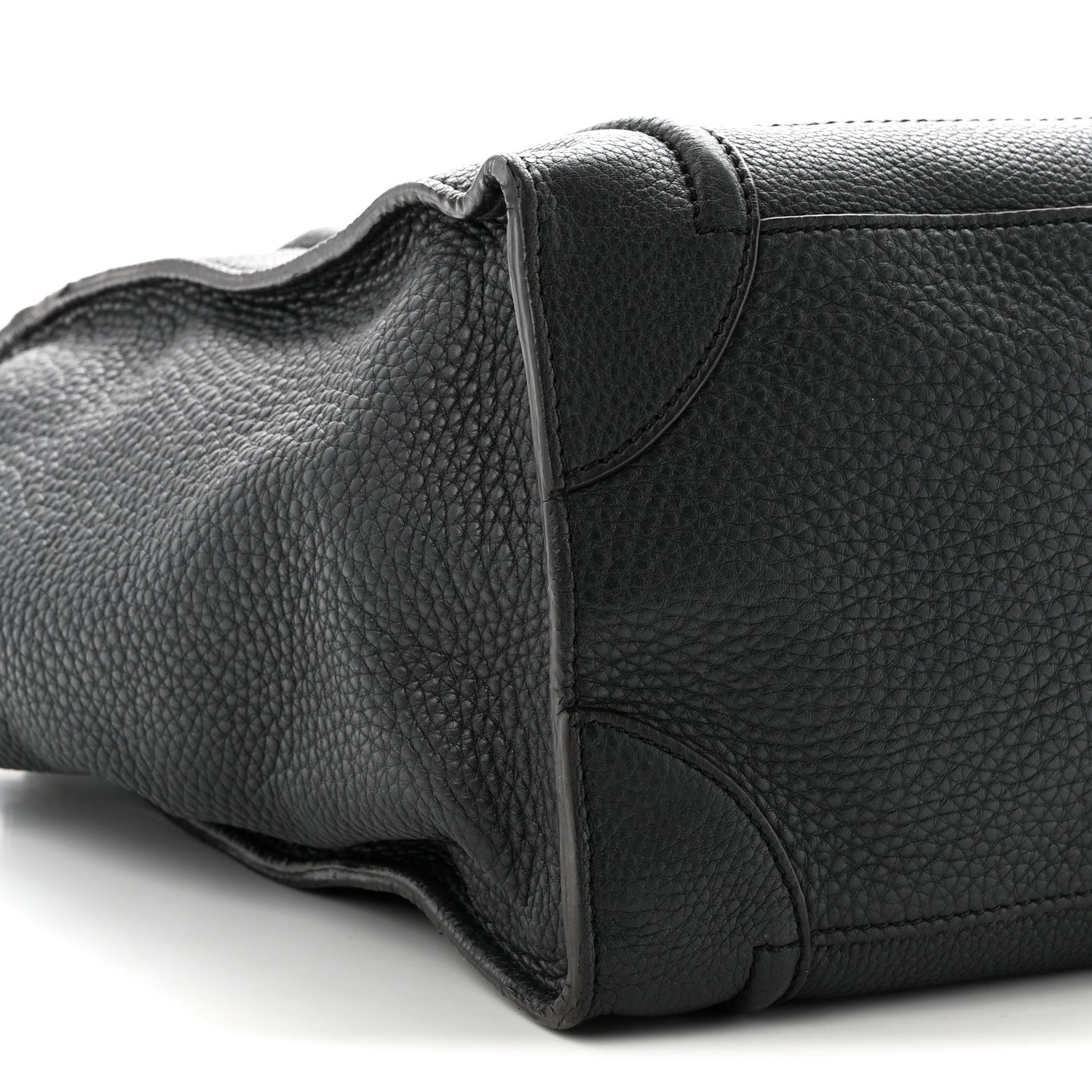 Celine Pebbled Calfskin Mini Luggage Anthracite 7 of 8