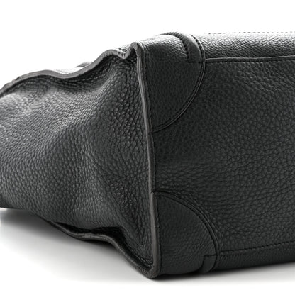 Celine Pebbled Calfskin Mini Luggage Anthracite 7 of 8