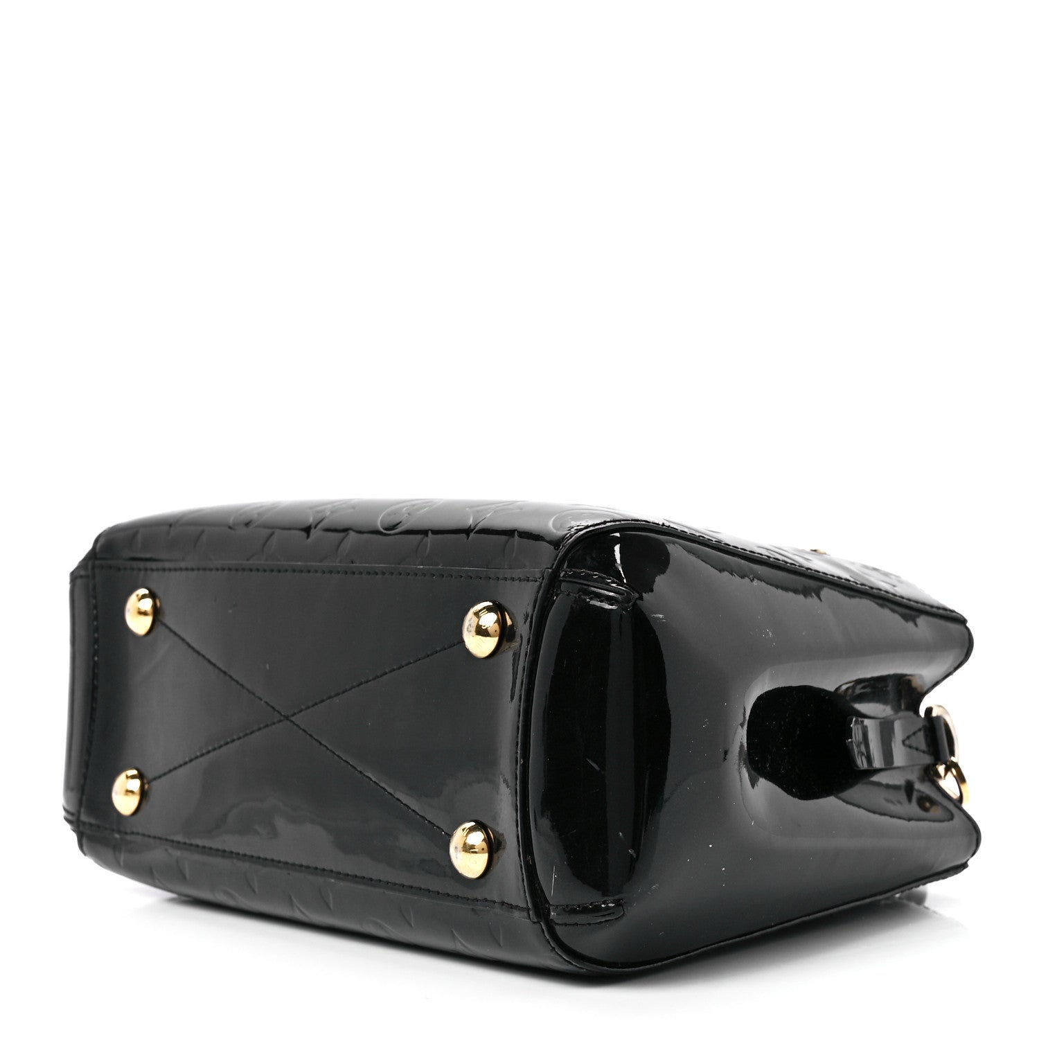 Louis Vuitton Vernis Montaigne BB Black 9 of 11