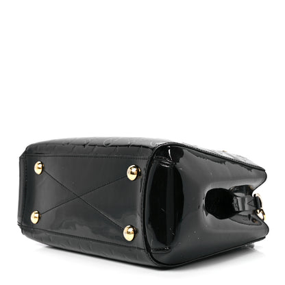 Louis Vuitton Vernis Montaigne BB Black 9 of 11
