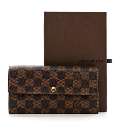 Louis Vuitton Damier Ebene Sarah Wallet 11 of 11