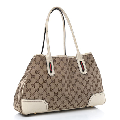 Gucci Monogram Medium Princy Tote Off White 3 of 15