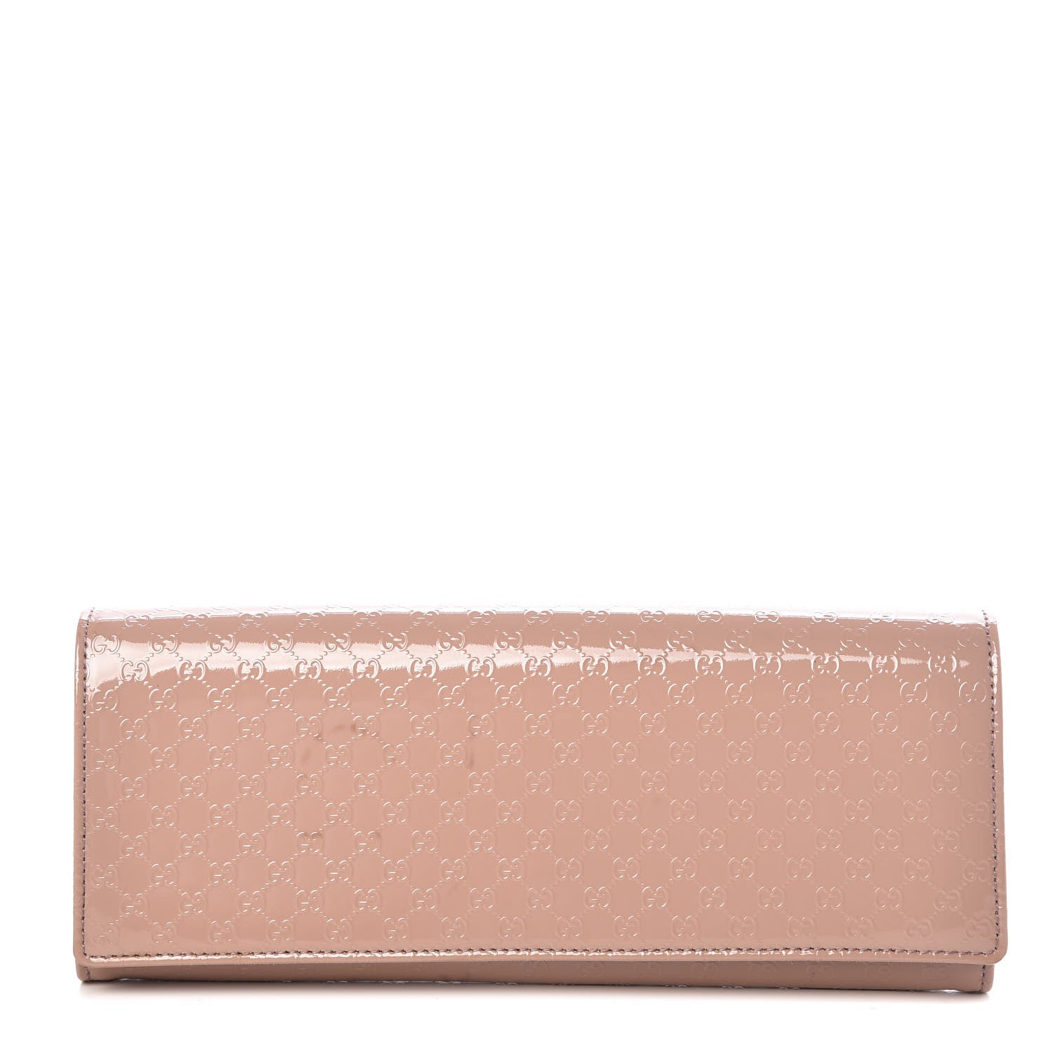 Gucci Patent Microguccissima Small Broadway Clutch Dark Cipria 1 of 11