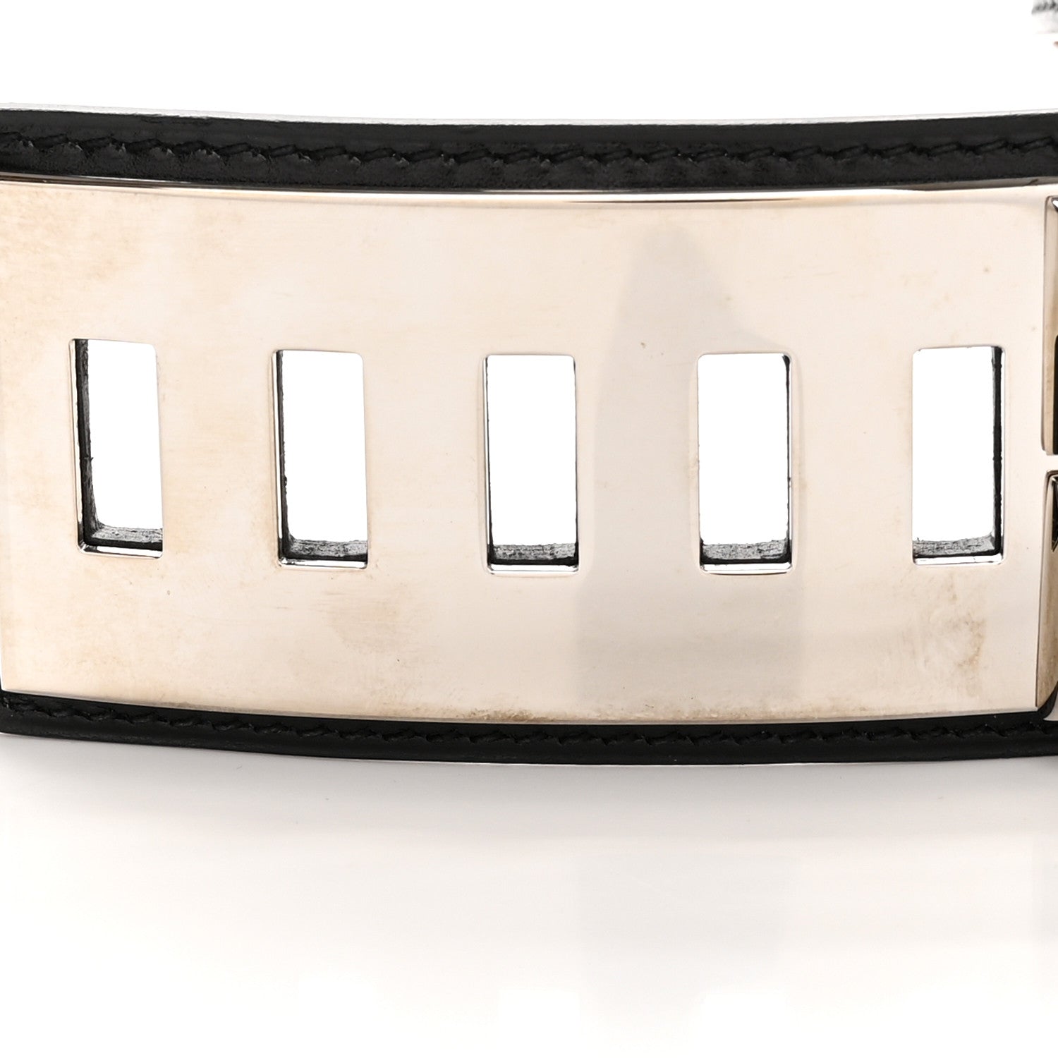 Hermes Box Collier De Chien CDC Belt 70 28 Black 3 of 13