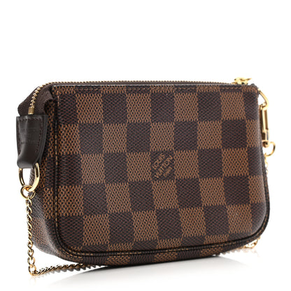 Louis Vuitton Damier Ebene Mini Pochette Accessories 3 of 8