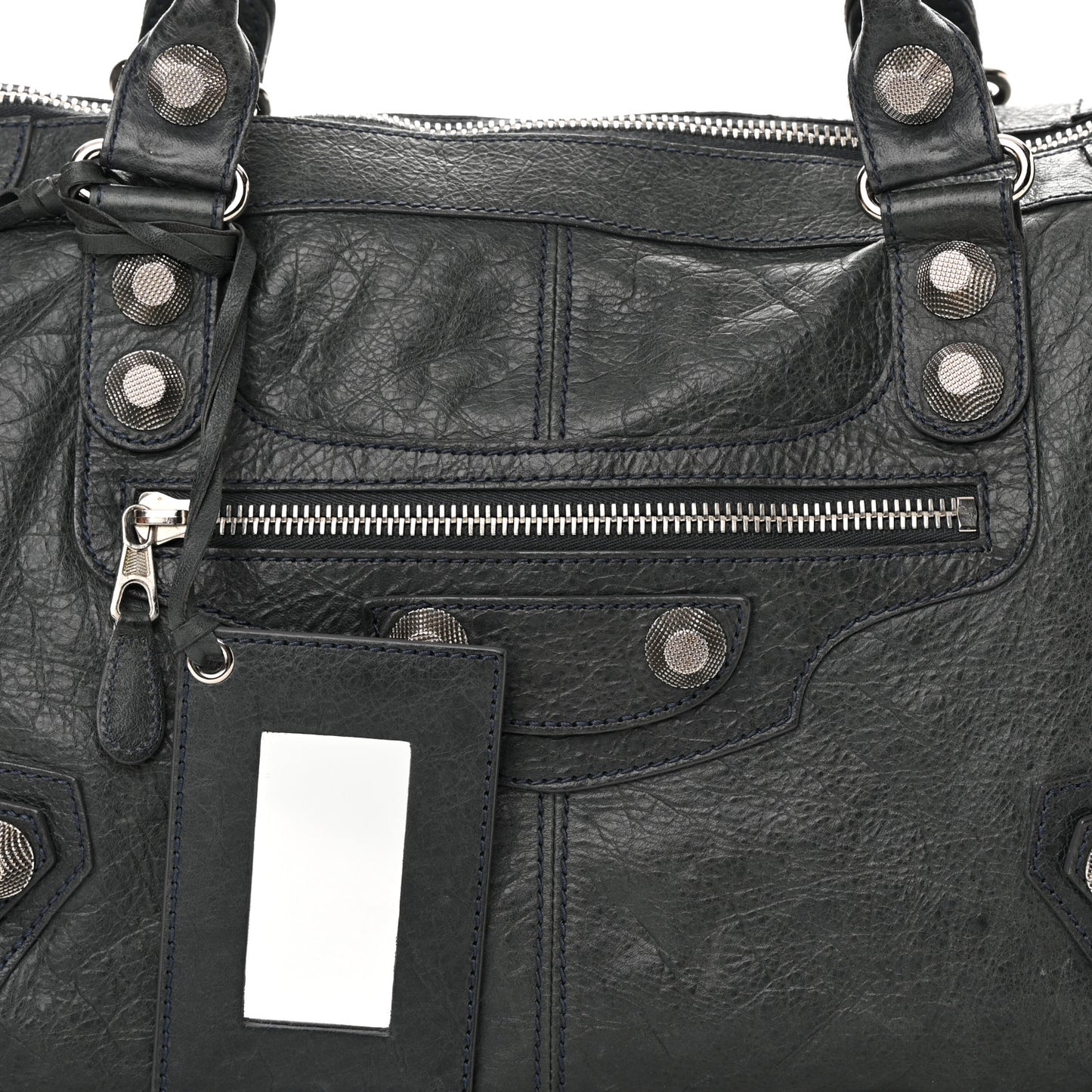 Agneau Giant 21 Silver Hardware Work Anthracite