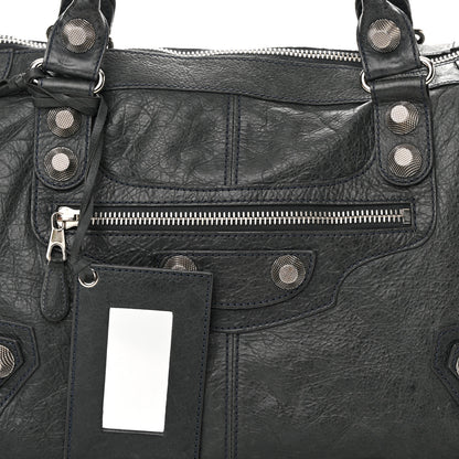 Balenciaga Agneau Giant 21 Silver Hardware Work Anthracite 8 of 14