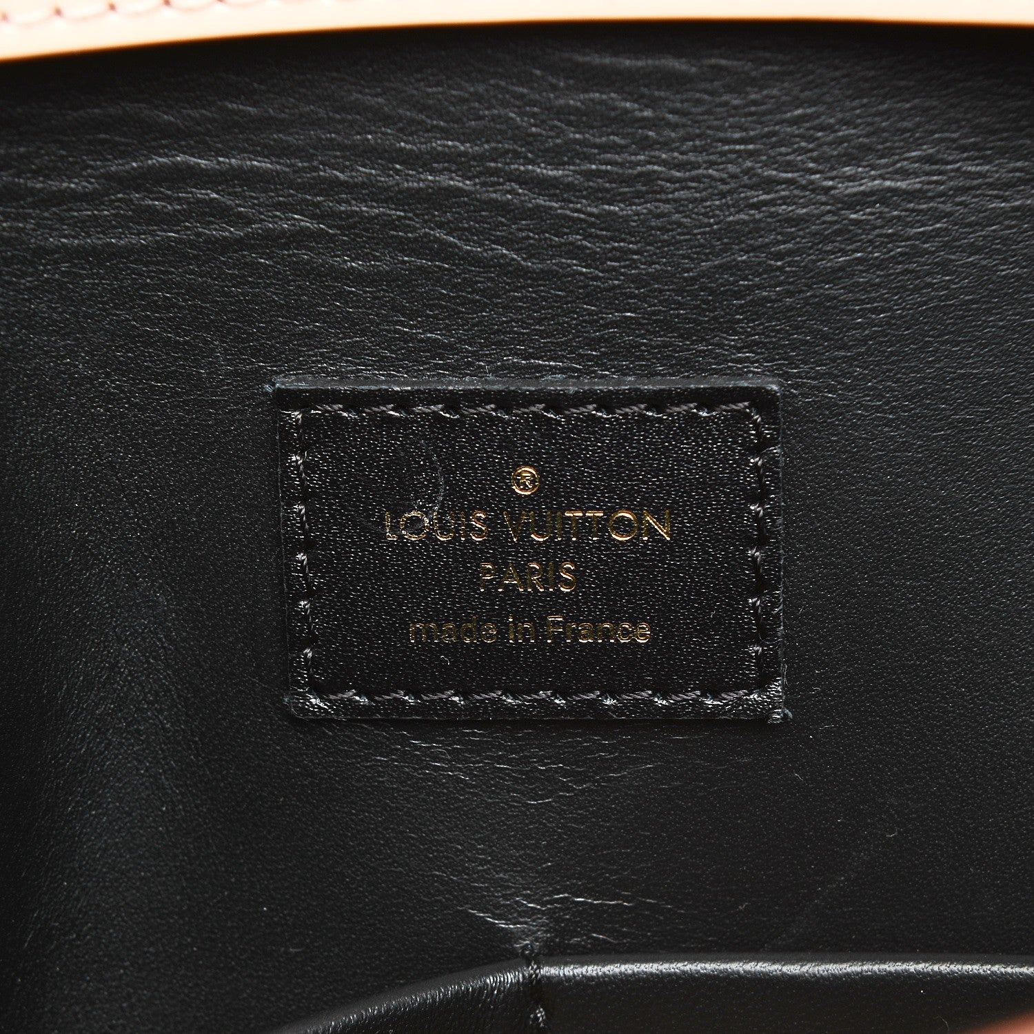 Louis Vuitton Glazed Calfskin Sac Triangle PM Saumon 6 of 7