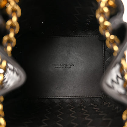 Bottega Veneta Nappa Intrecciato Small Parachute Chain Shoulder Bag Fondant 5 of 9