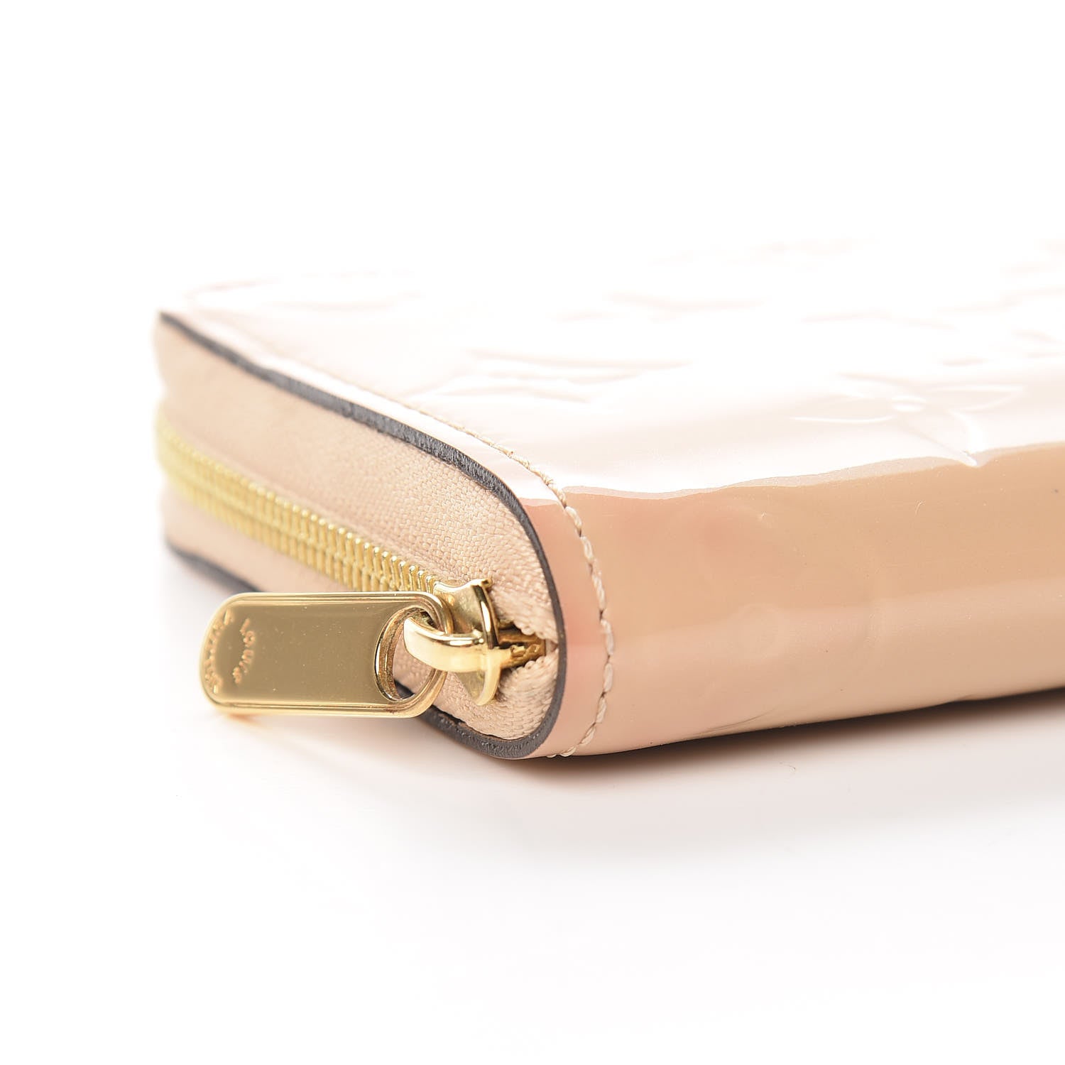 Louis Vuitton Vernis Zippy Coin Purse Beige Poudre 5 of 12