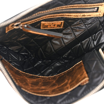 Chanel Metallic Lambskin Small Feminine Pouch Clutch Gold 5 of 10
