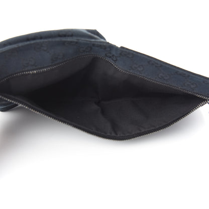 Gucci GG Monogram Double Pocket Belt Bag Black 5 of 8