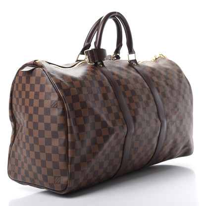 Louis Vuitton Damier Ebene Keepall 50 2 of 11