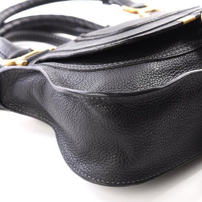 Chloe Calfskin Small Marcie Satchel Black 5 of 11