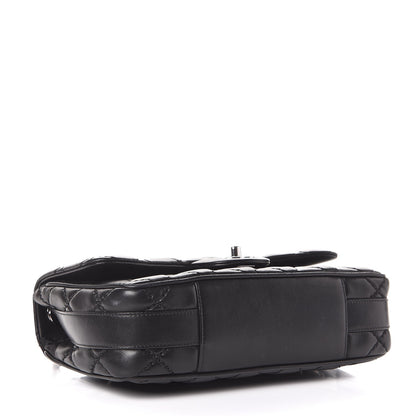 Chanel Lambskin Quilted Medium Easy Carry Flap Black 4 of 11
