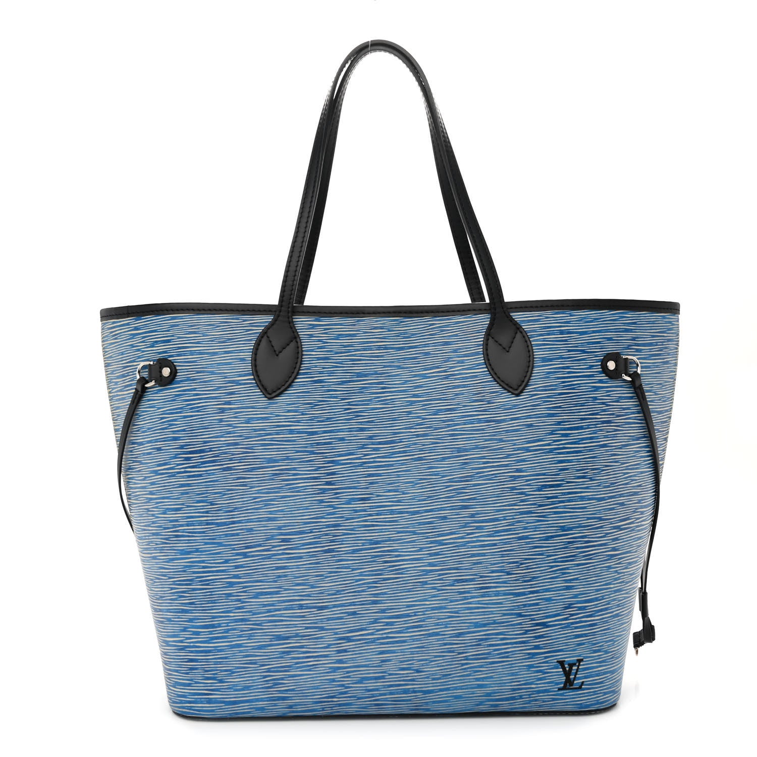 Louis Vuitton Epi Neverfull MM Denim Light 3 of 10