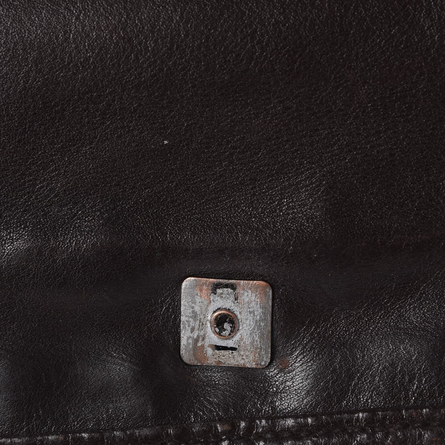 Guccissima Flap Messenger Bag Dark Brown