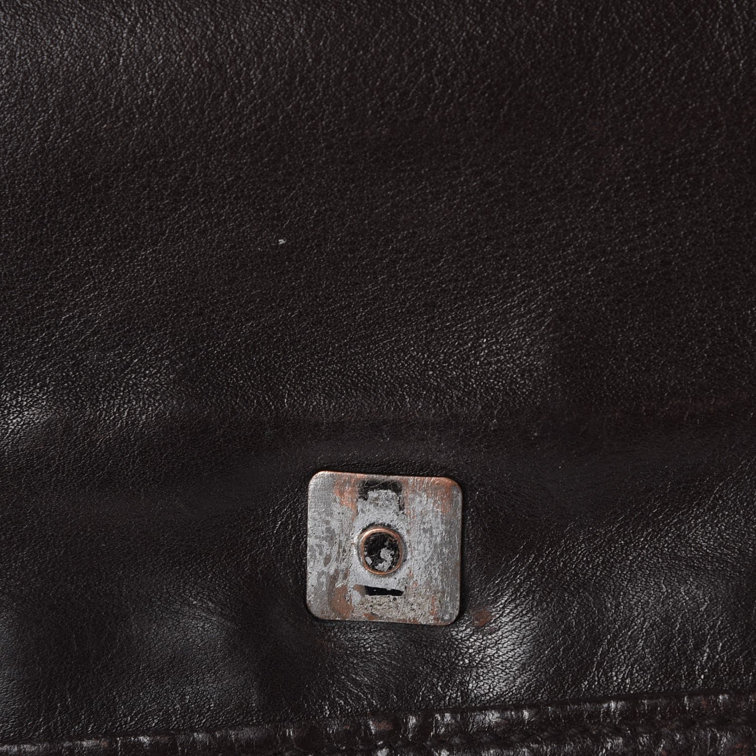 Gucci Guccissima Flap Messenger Bag Dark Brown 9 of 17
