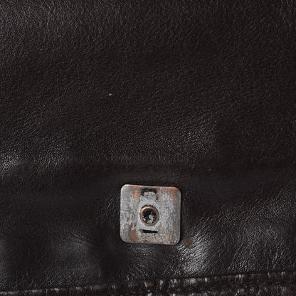 Gucci Guccissima Flap Messenger Bag Dark Brown 9 of 17