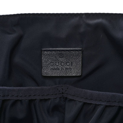 Gucci Nylon Monogram Messenger Diaper Bag Navy 6 of 10