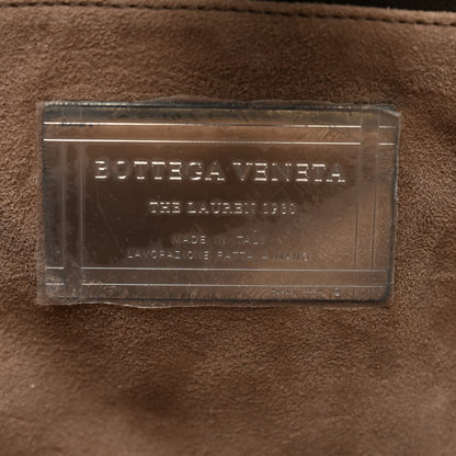 Bottega Veneta Nappa Intrecciato The Lauren 1980 Clutch Platinum 6 of 6