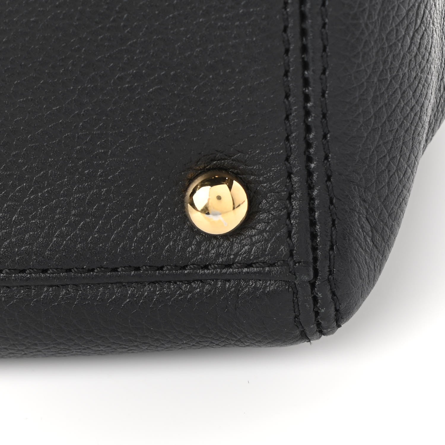 Chanel Calfskin Cerf Executive Shopper Tote Black 14 of 14