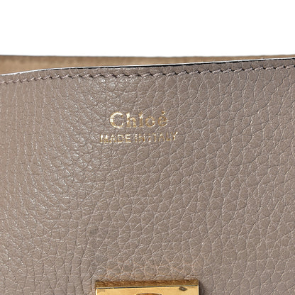 Chloe Grained Lambskin Mini Drew Shoulder Bag Motty Grey 5 of 10