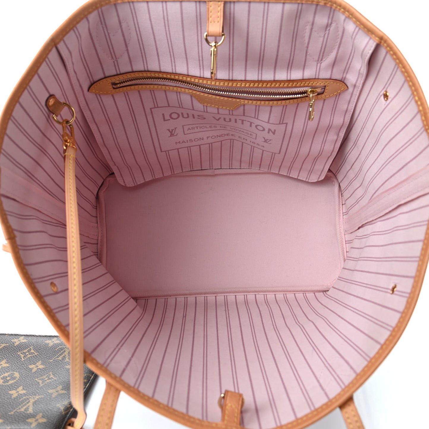 Monogram Forte Dei Marmi V Neverfull MM Rose Ballerine