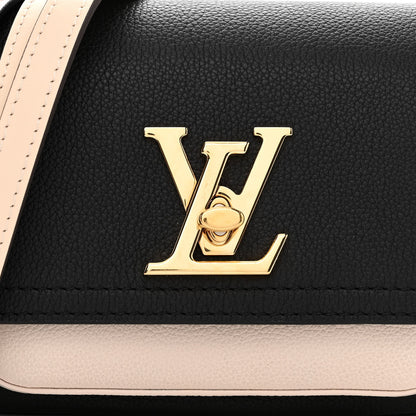 Louis Vuitton Grained Calfskin Lockme Tender Black 7 of 9