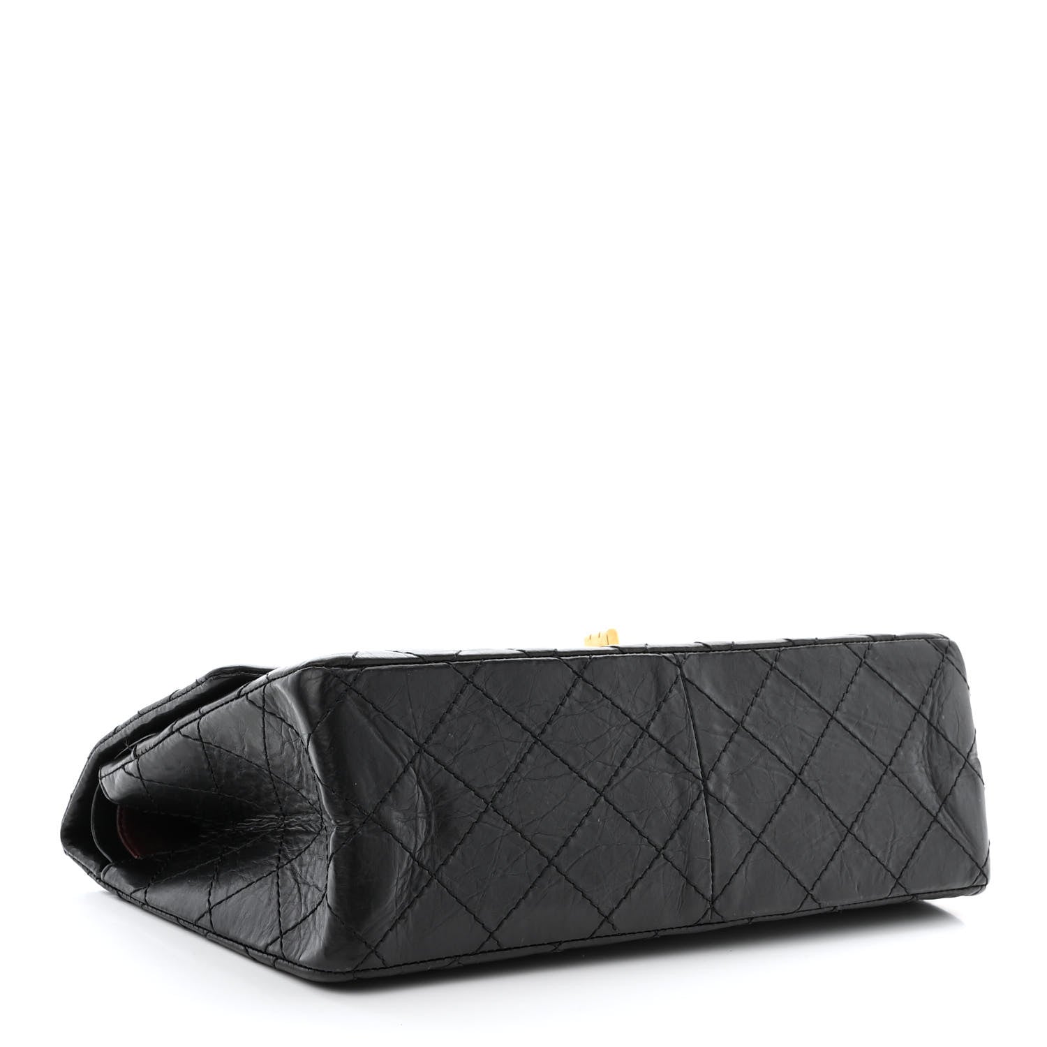 Chanel Aged Calfskin Quilted 2.55 Reissue 226 Flap Black 4 of 12