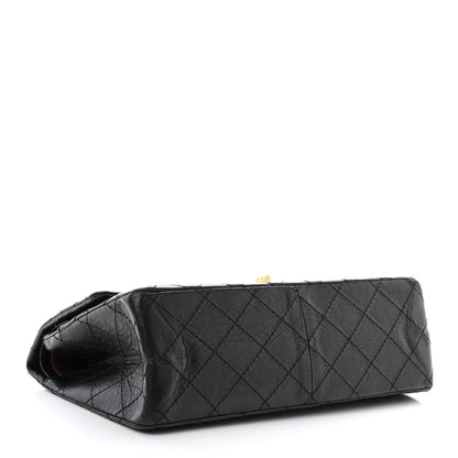 Chanel Aged Calfskin Quilted 2.55 Reissue 226 Flap Black 4 of 12