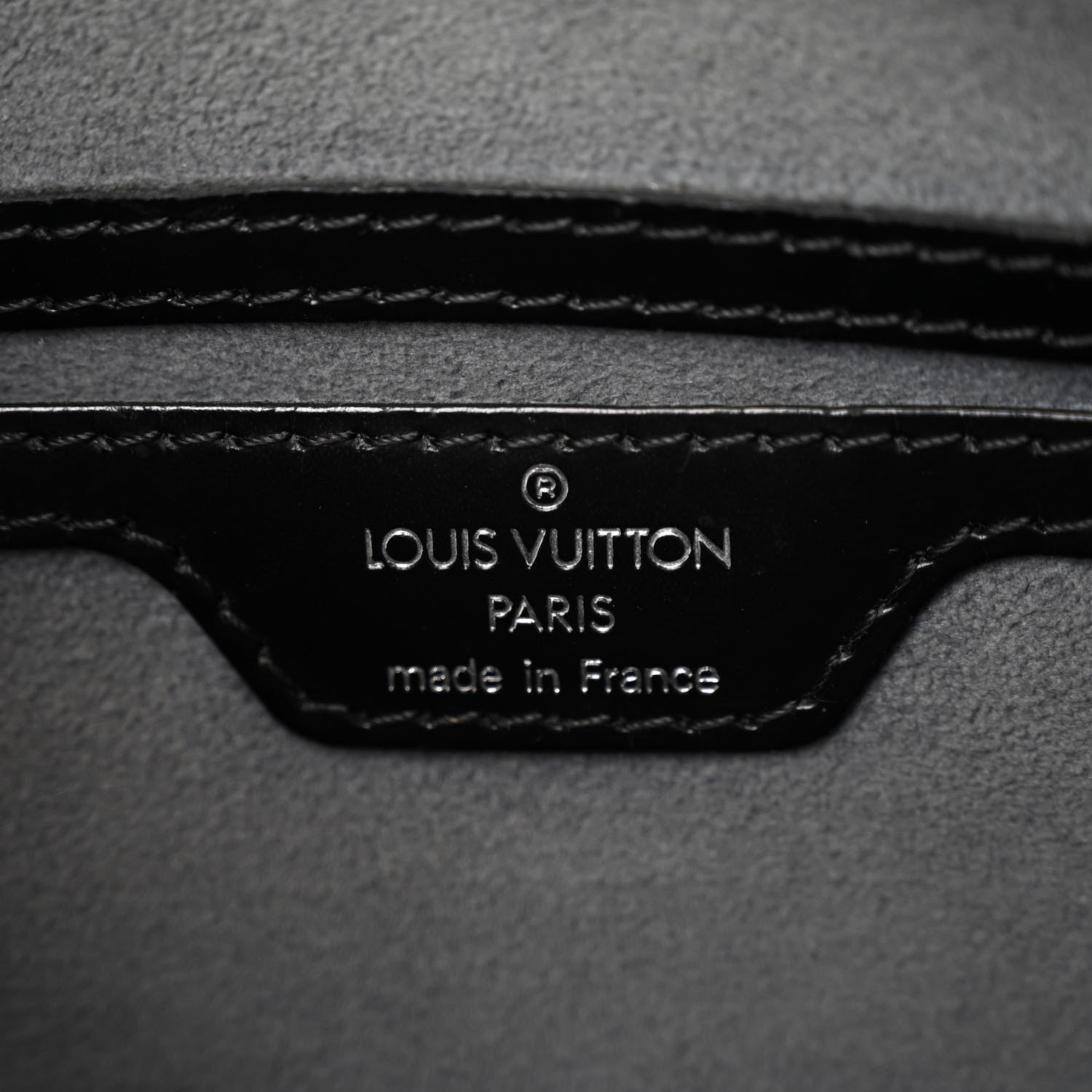 Louis Vuitton Epi Soufflot Black 6 of 9
