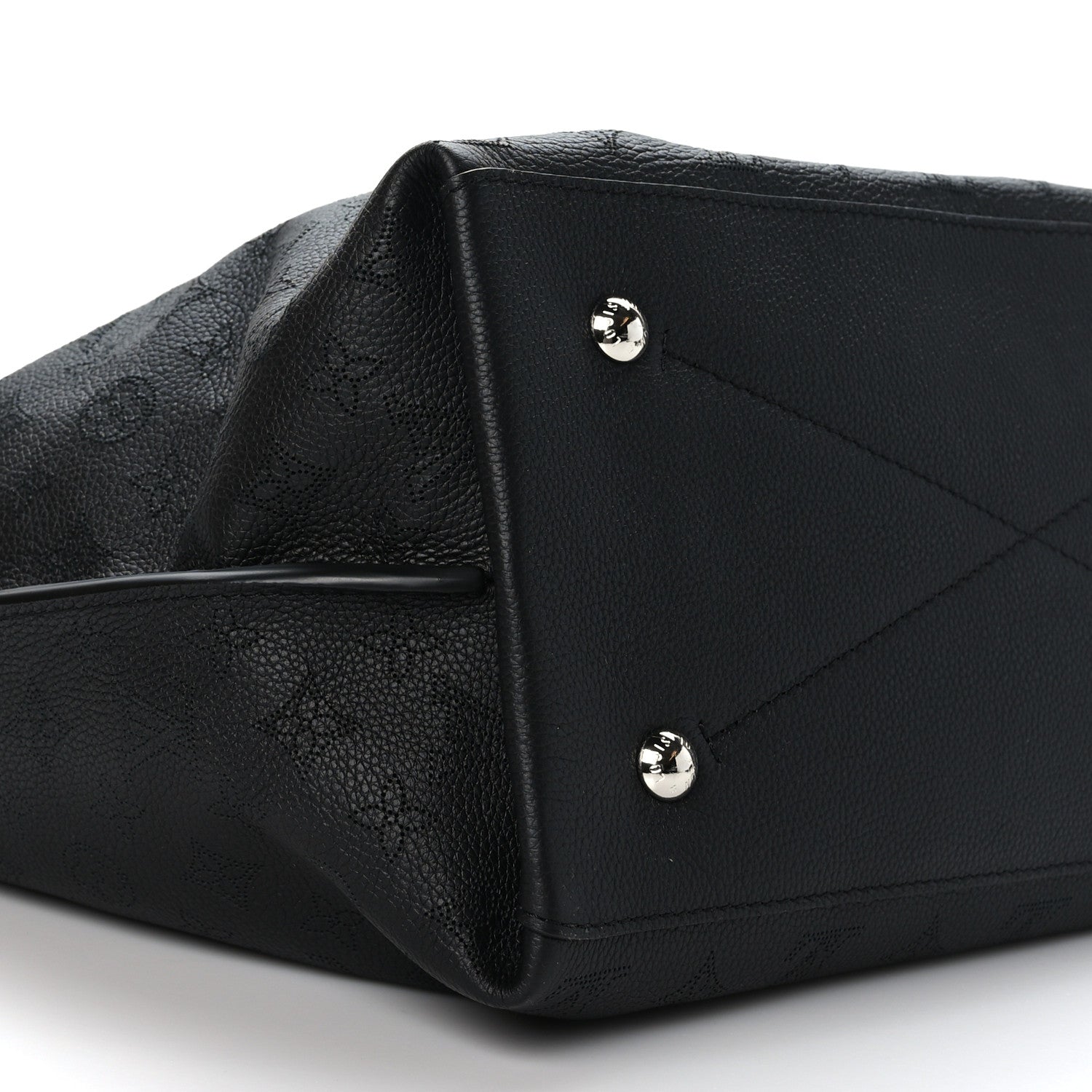 Louis Vuitton Mahina Carmel Hobo Black 7 of 8