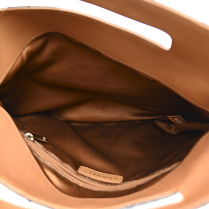 Chanel Denim Lambskin Quilted CC Clutch Blue 5 of 13